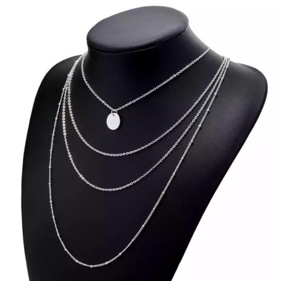 ❤️ 3/$30 Dainty Multilayer Coin Necklace - Picture 3 of 6